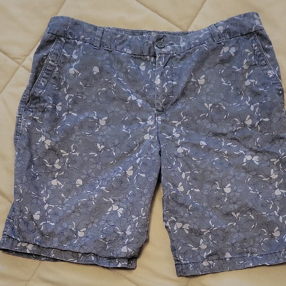 Joe Fresh Navy Floral Shorts